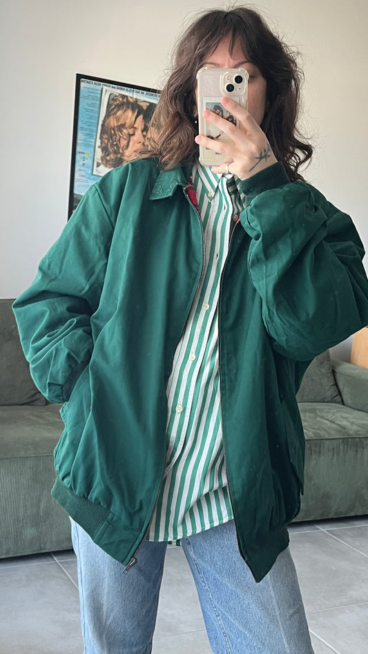 Green Harrington Bomber