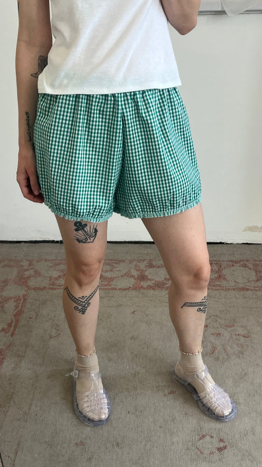 Handmade Checkered Shorts