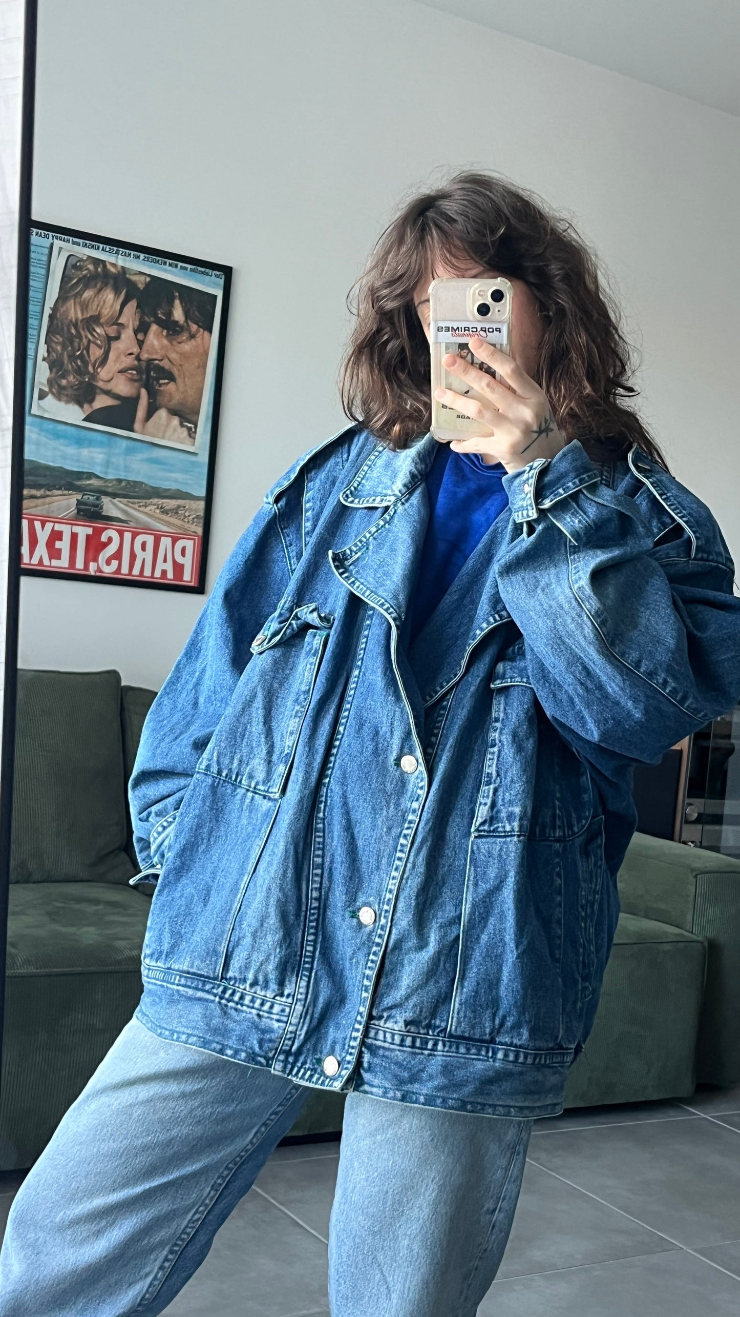 Denim Bomber Jacket