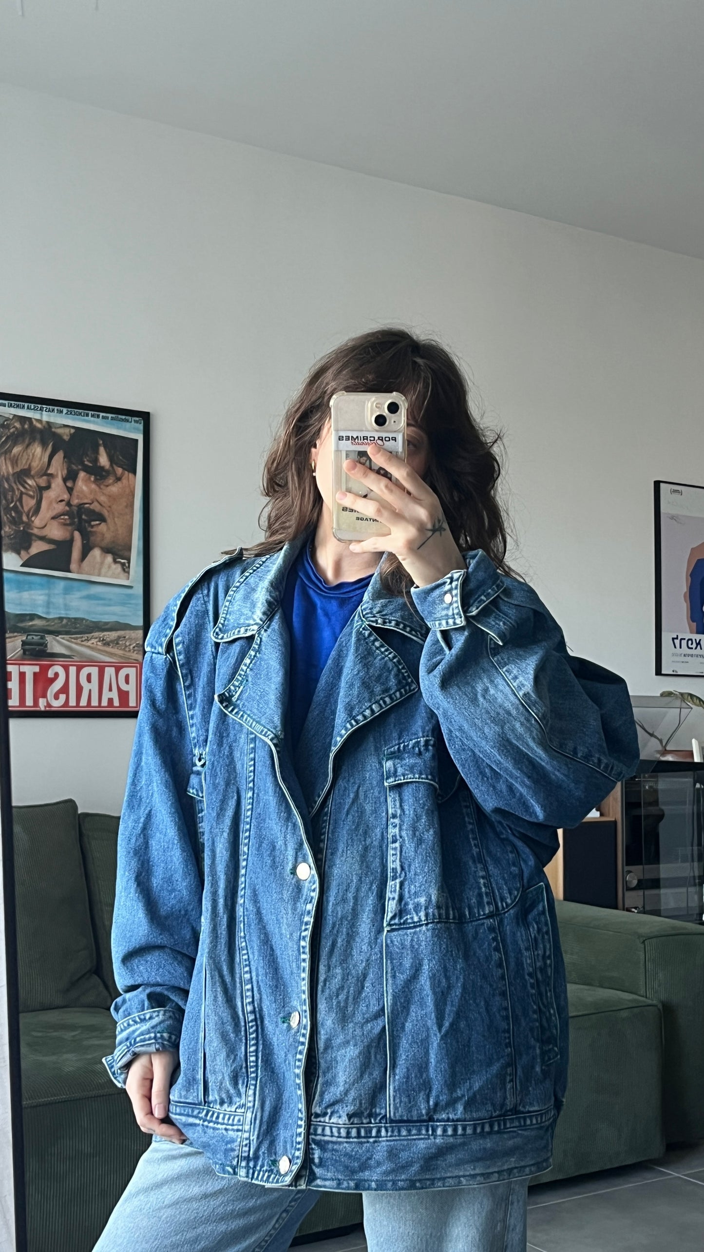Denim Bomber Jacket