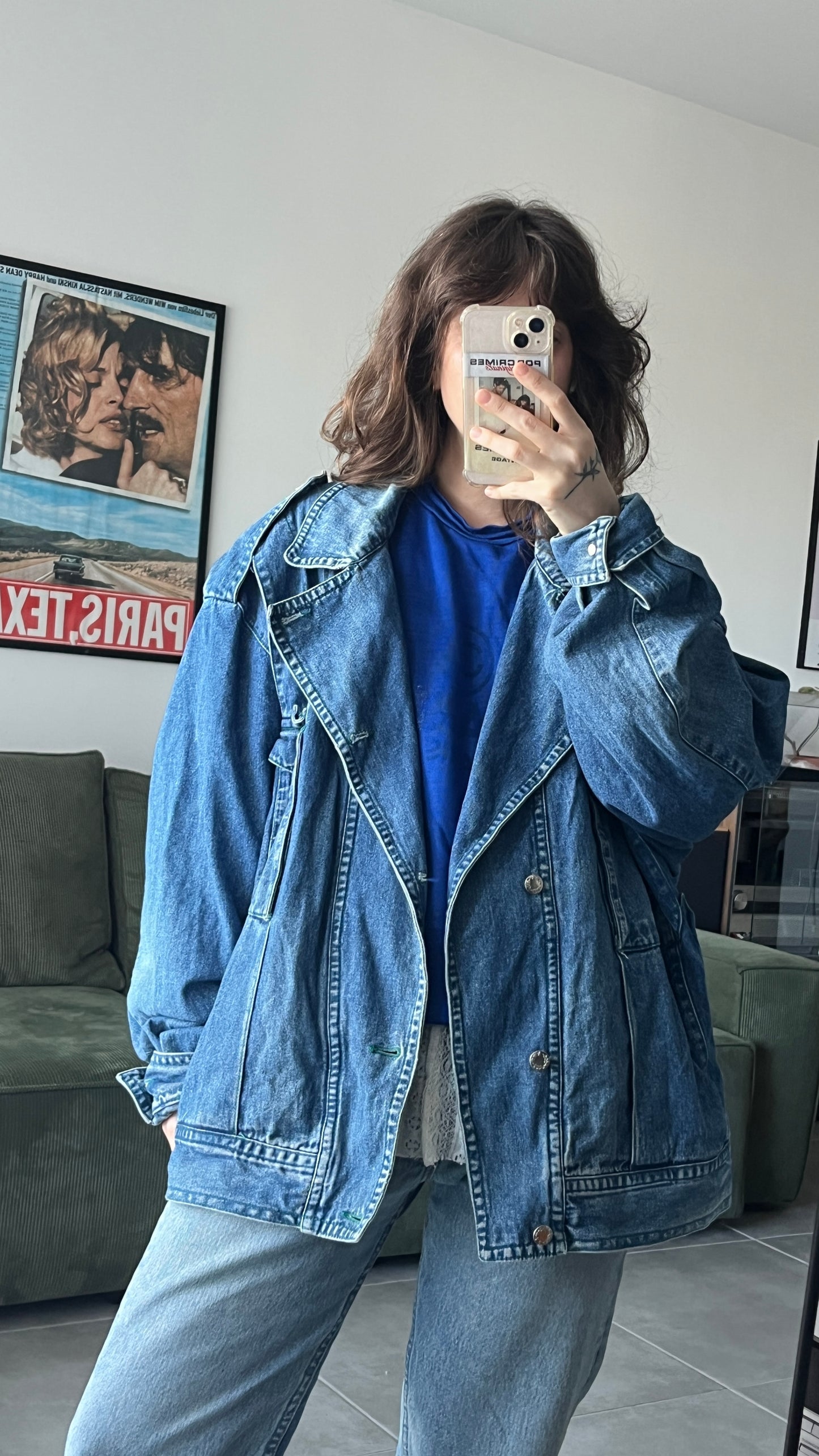 Denim Bomber Jacket