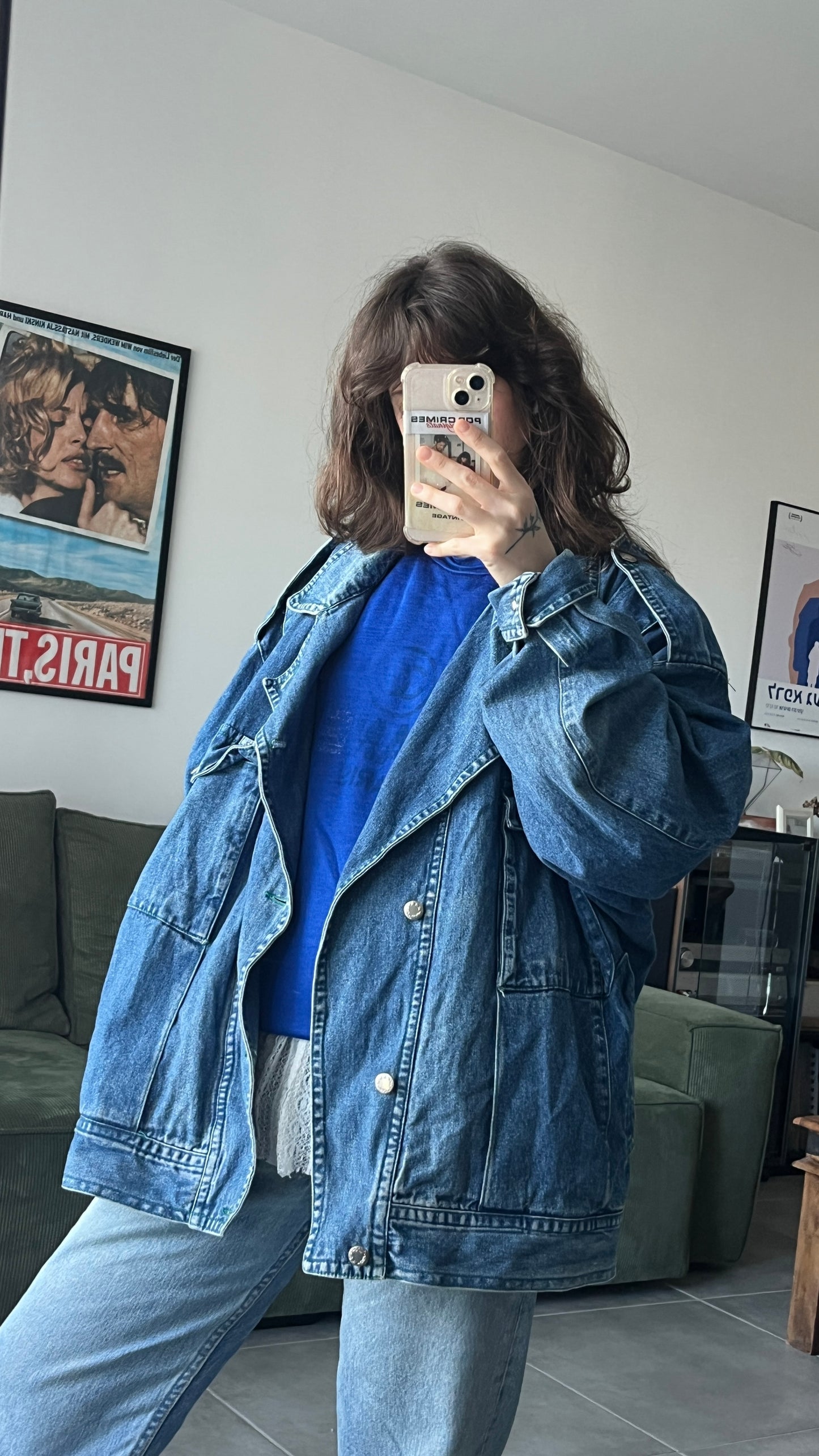 Denim Bomber Jacket