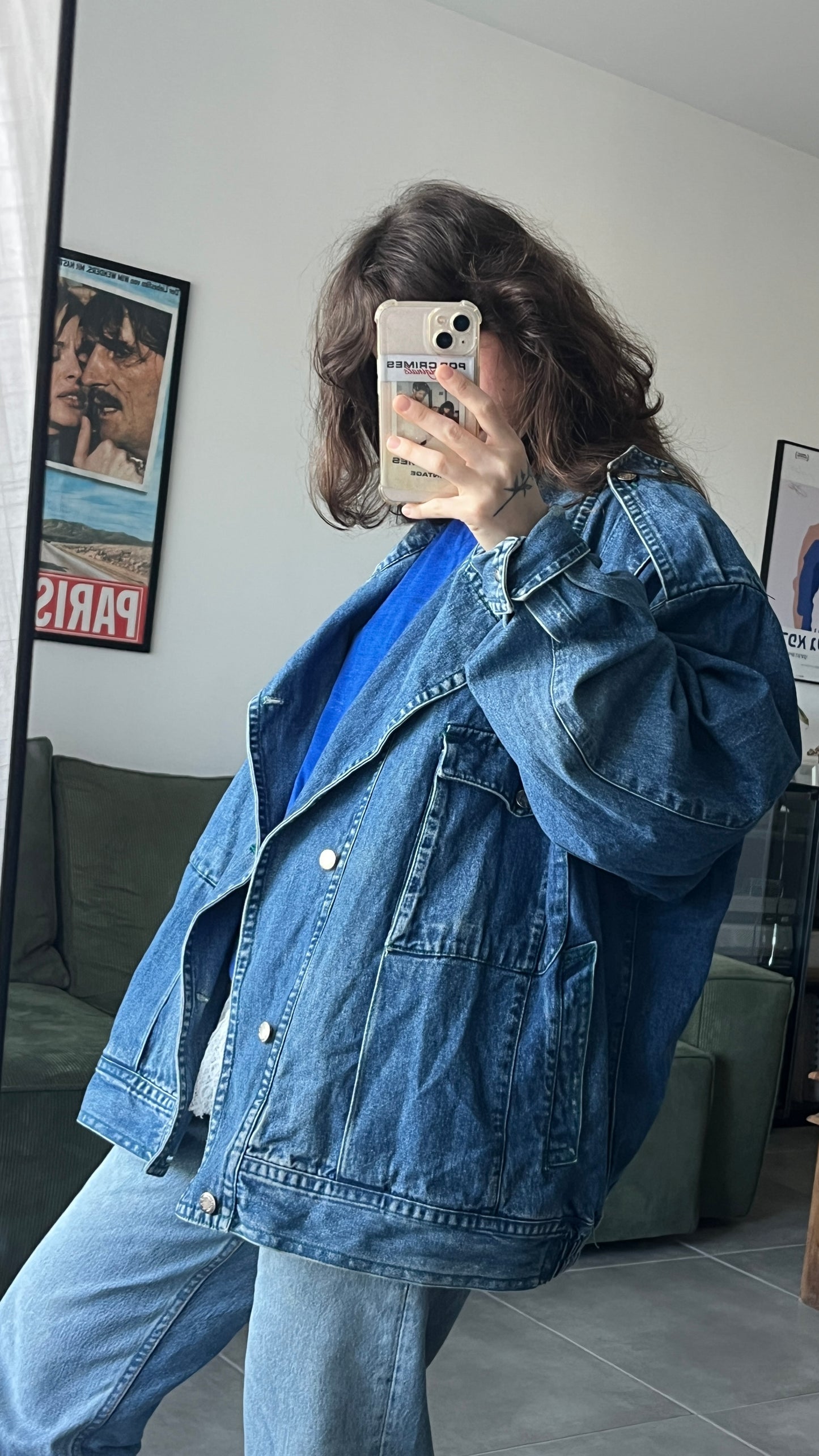Denim Bomber Jacket