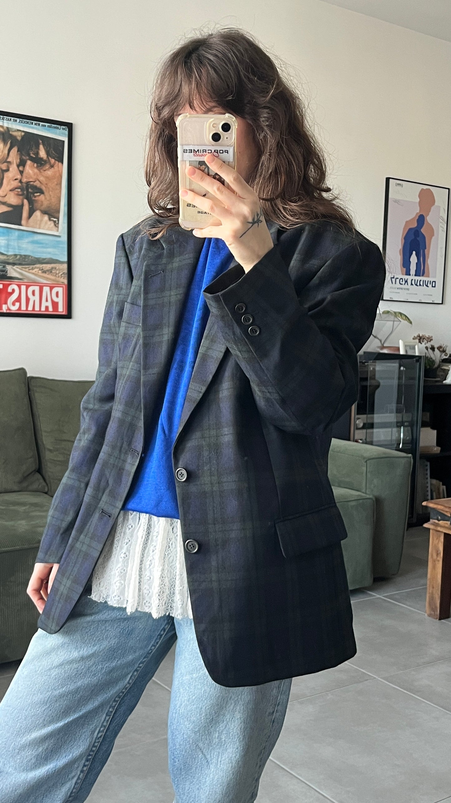 Tailored Plaid Jacket - C&A