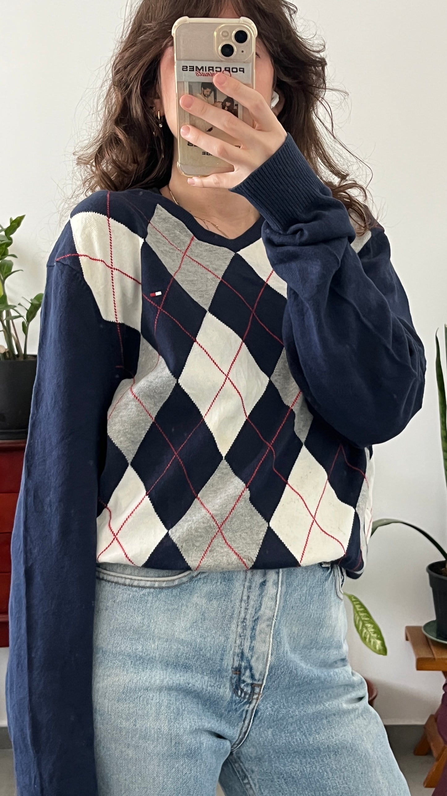 Tommy Hilfiger Argyle Sweater