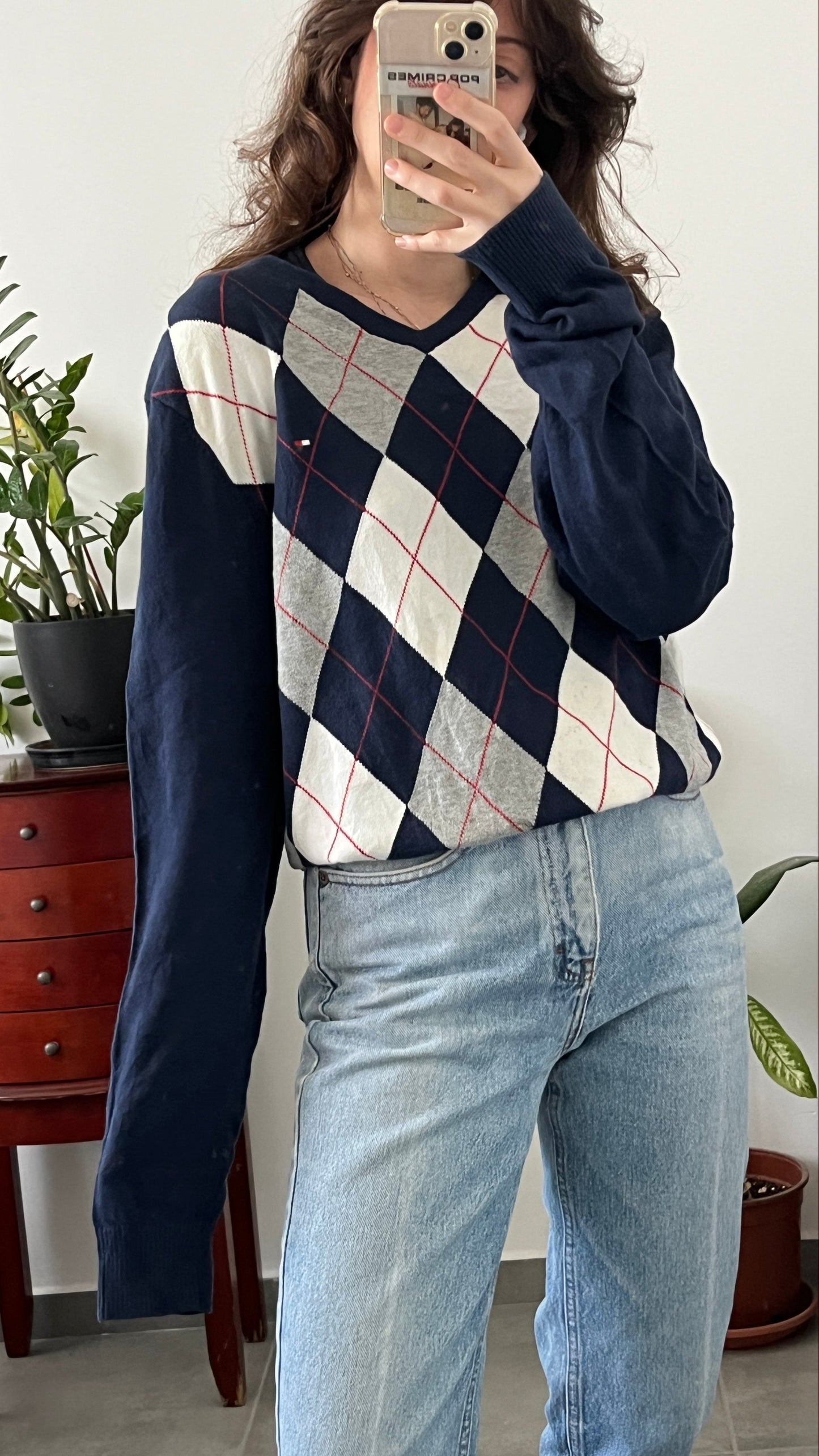 Tommy Hilfiger Argyle Sweater