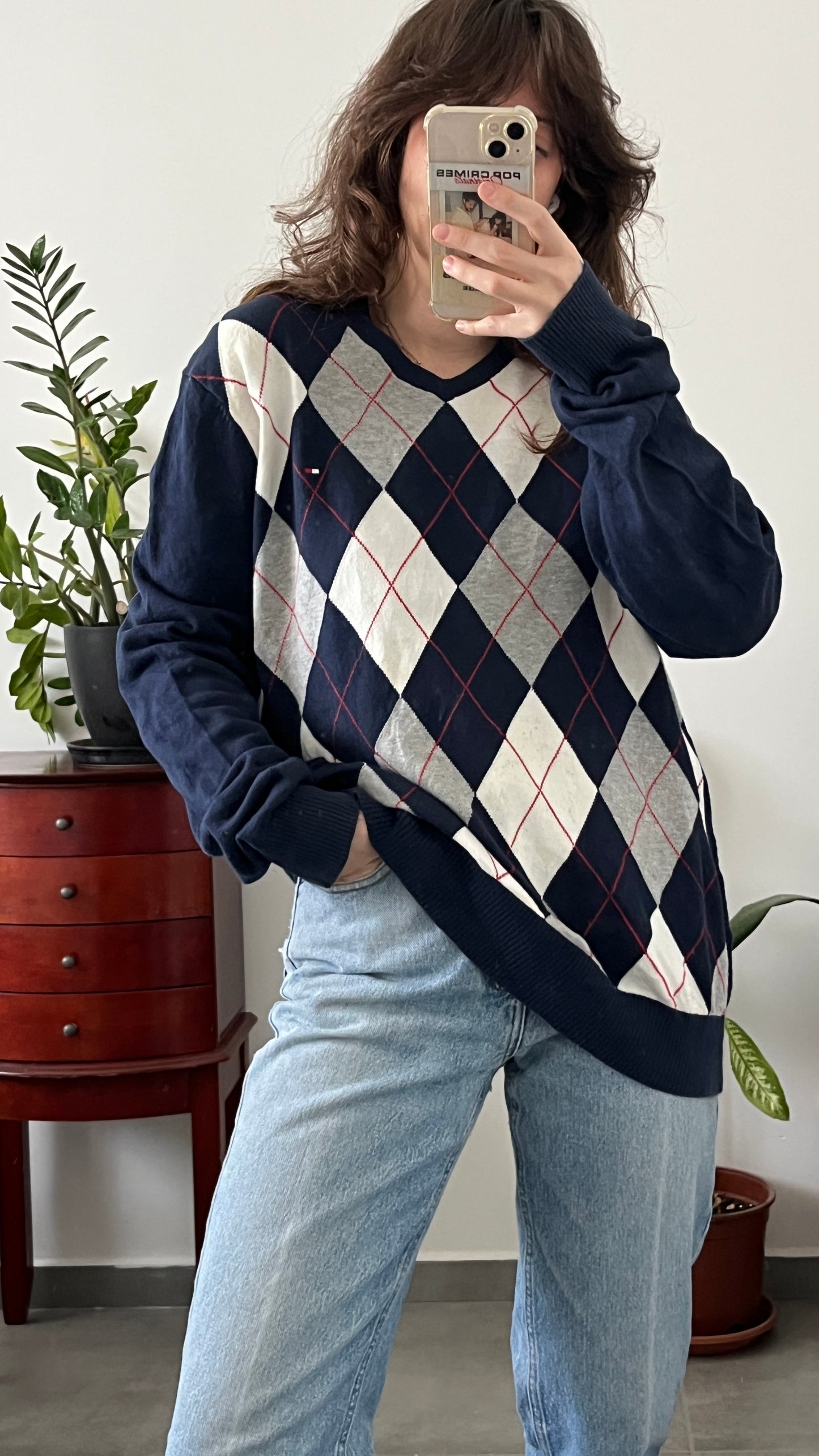 Tommy Hilfiger Argyle Sweater