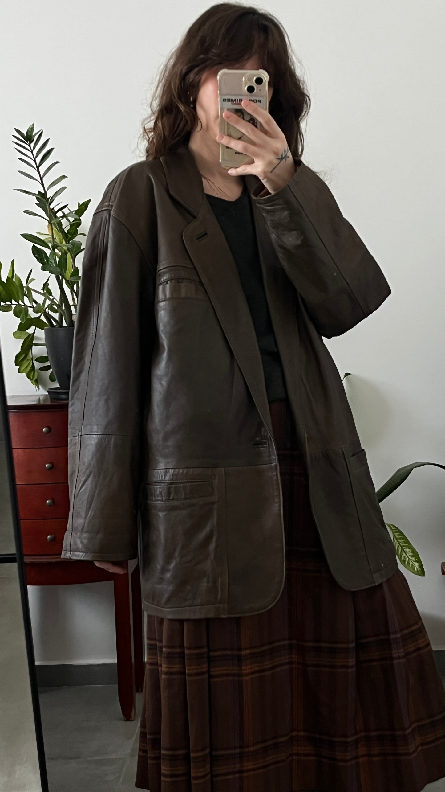 Brown Leather Jacket