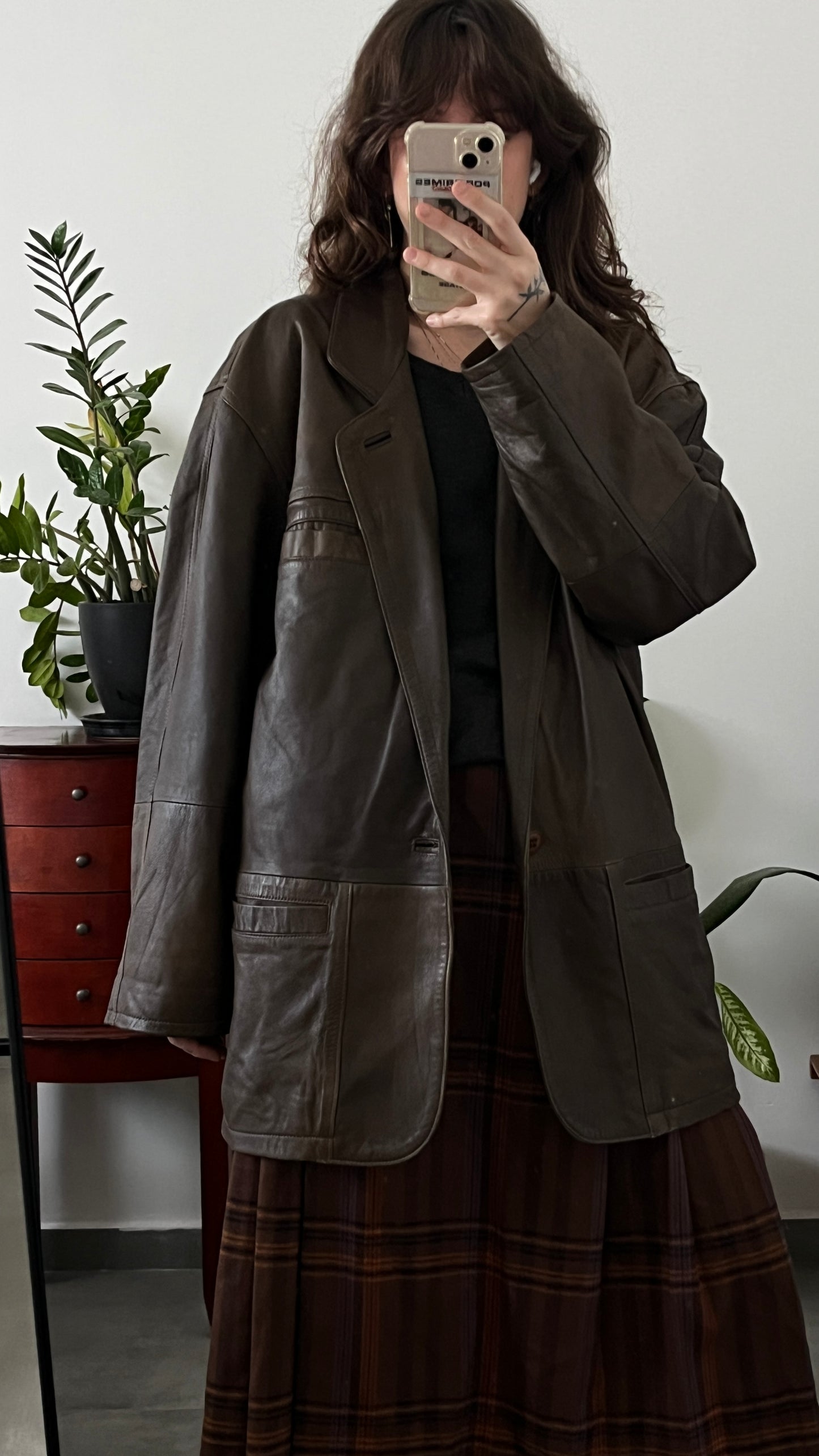 Brown Leather Jacket