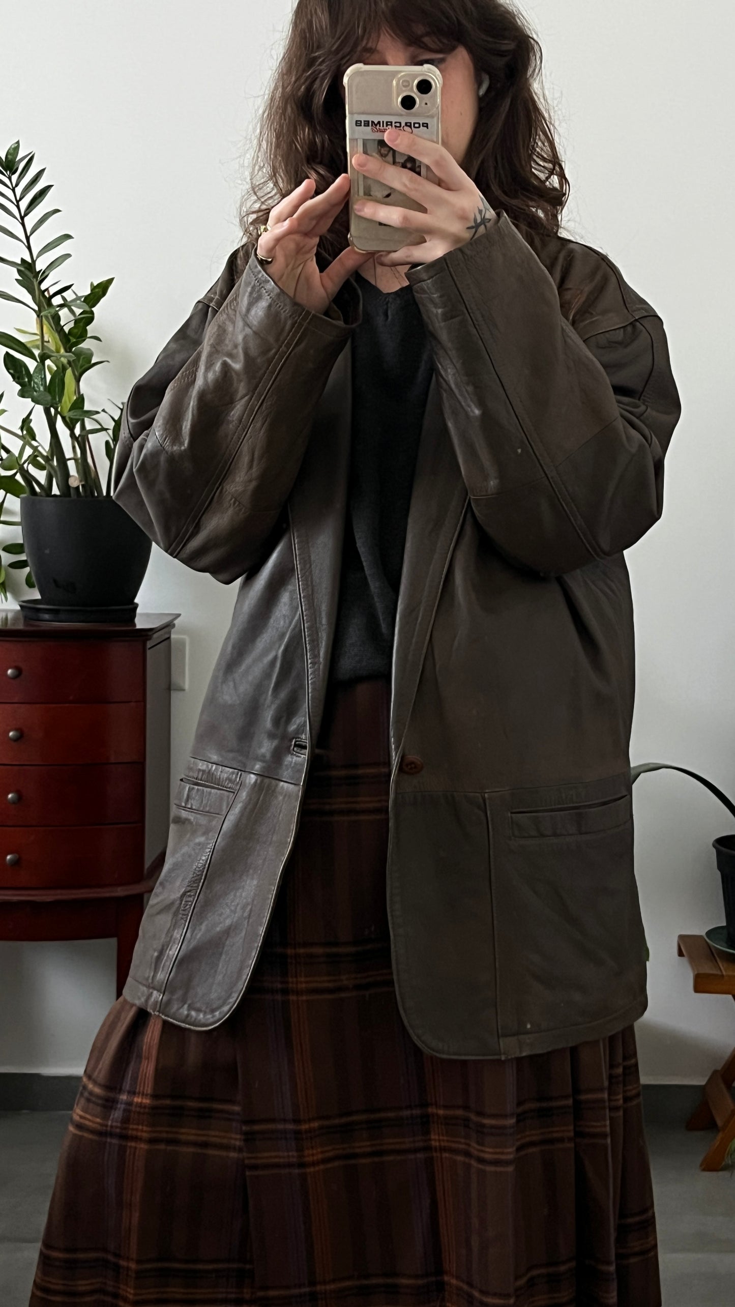 Brown Leather Jacket