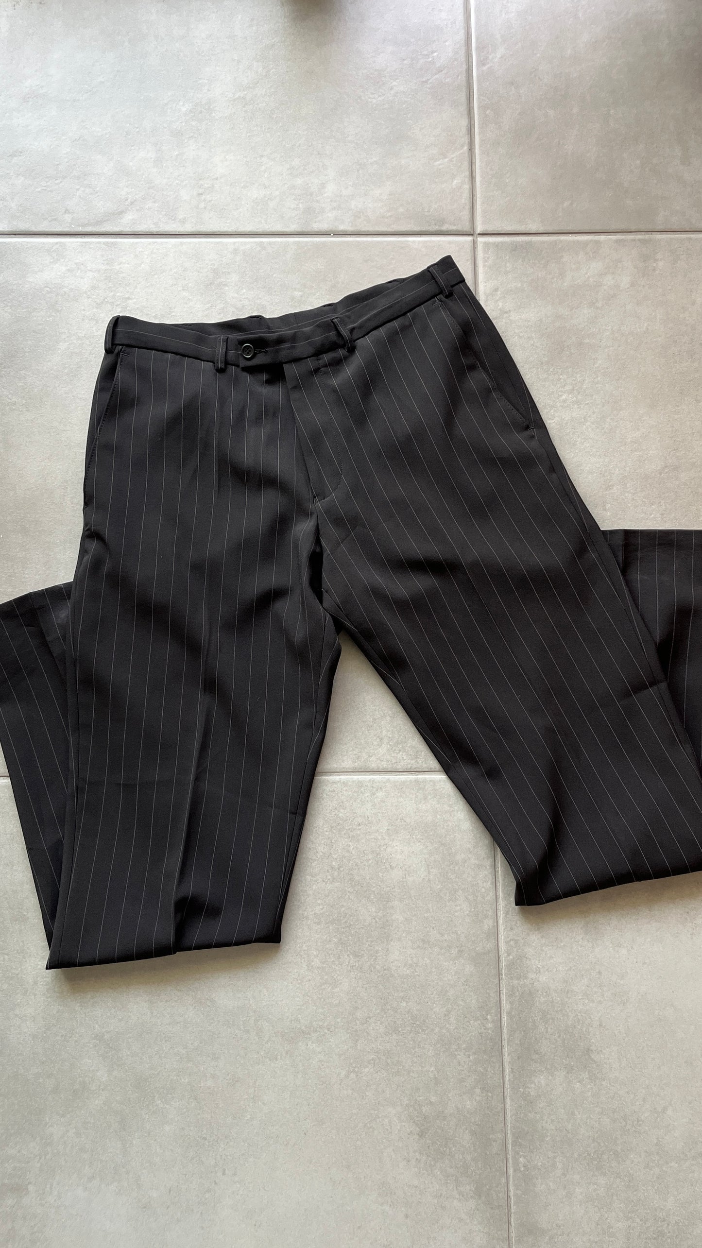 Tailored Pinstripe Trousers