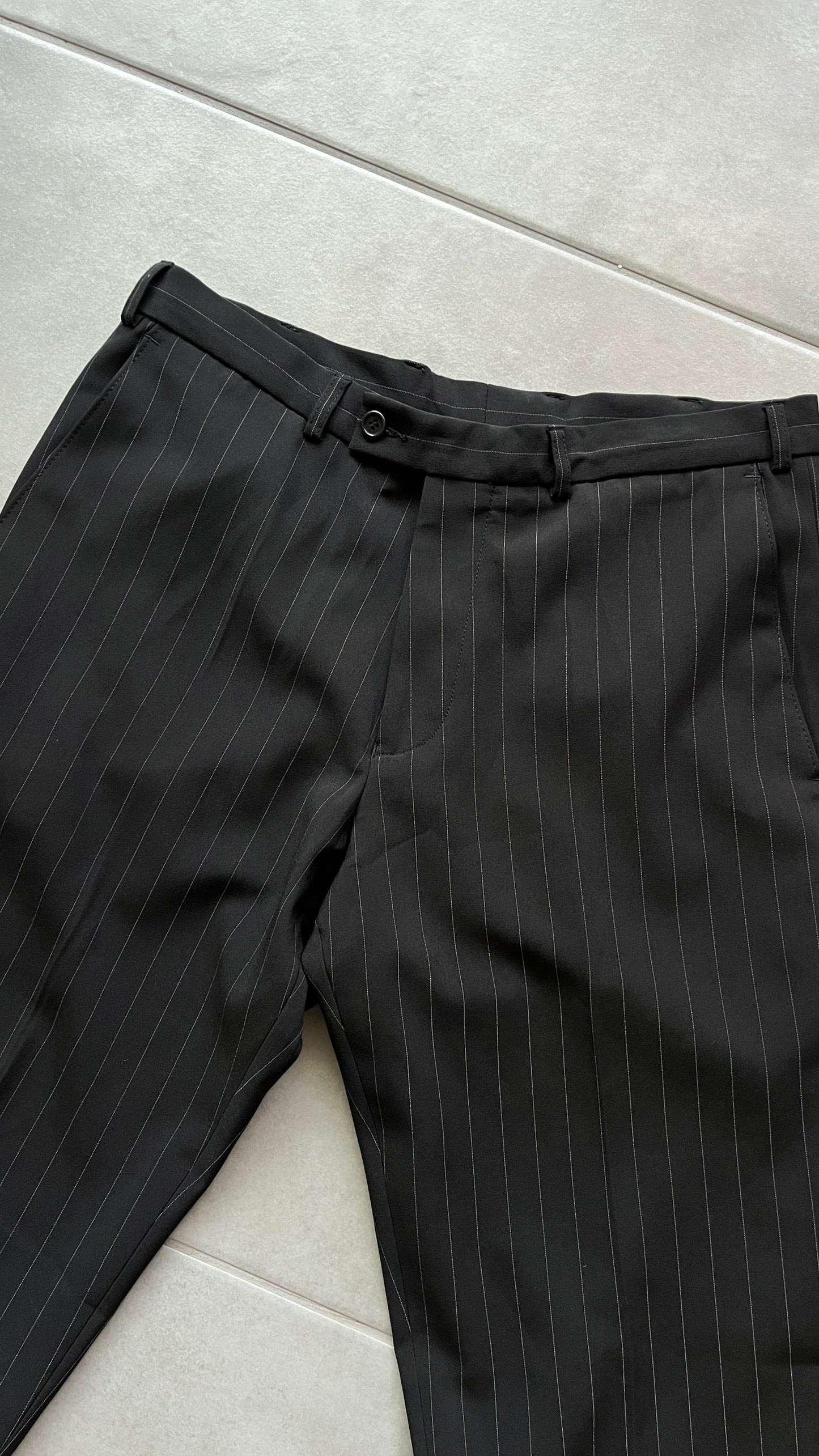 Tailored Pinstripe Trousers