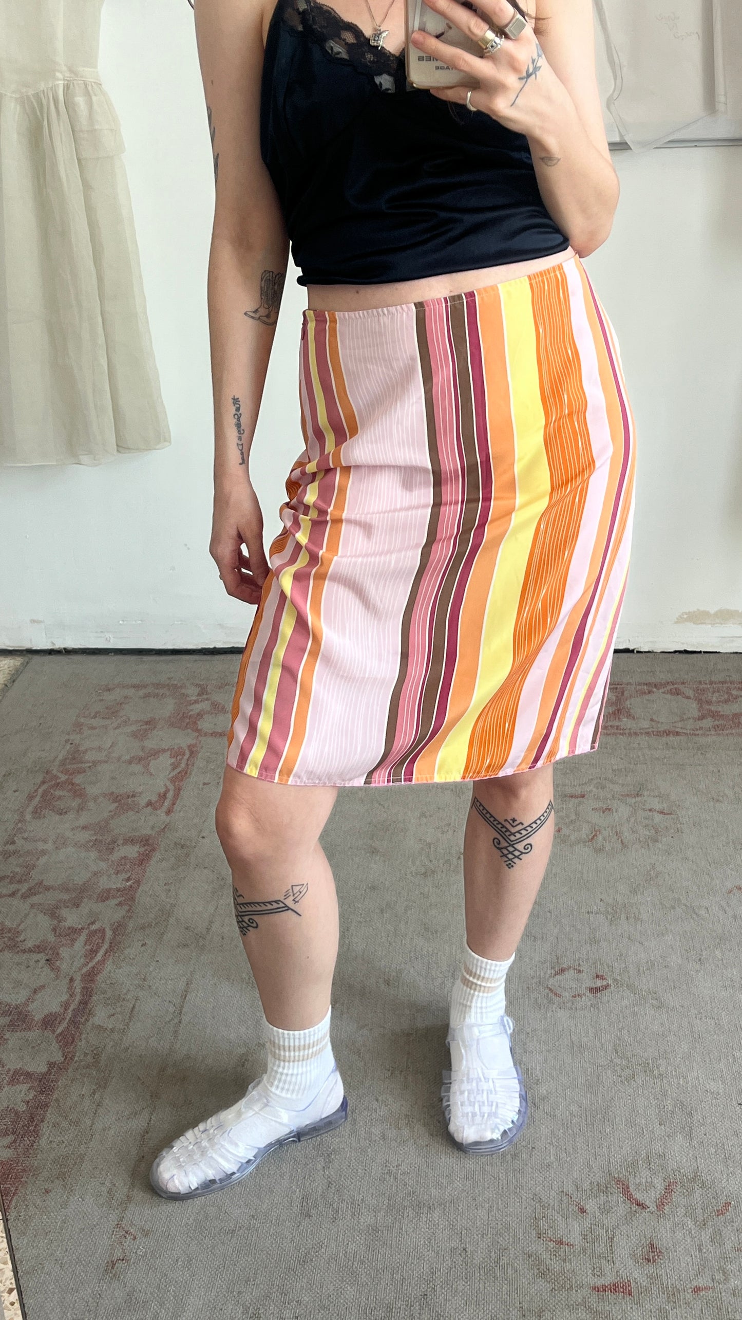 Max & Co. Striped Skirt