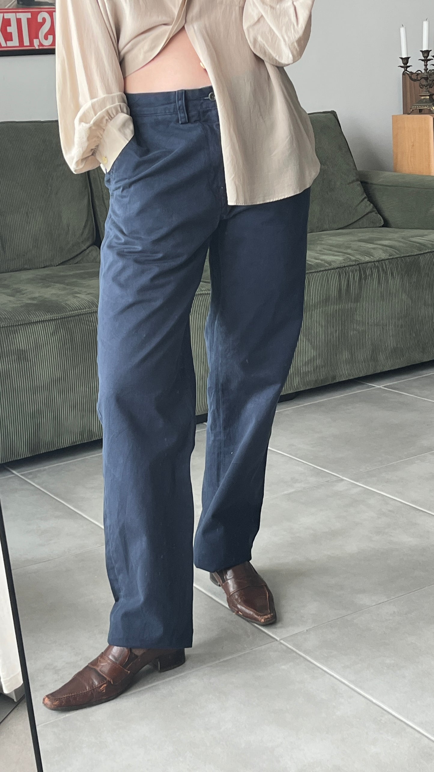 Blue Chino Trousers Polo Ralph Lauren