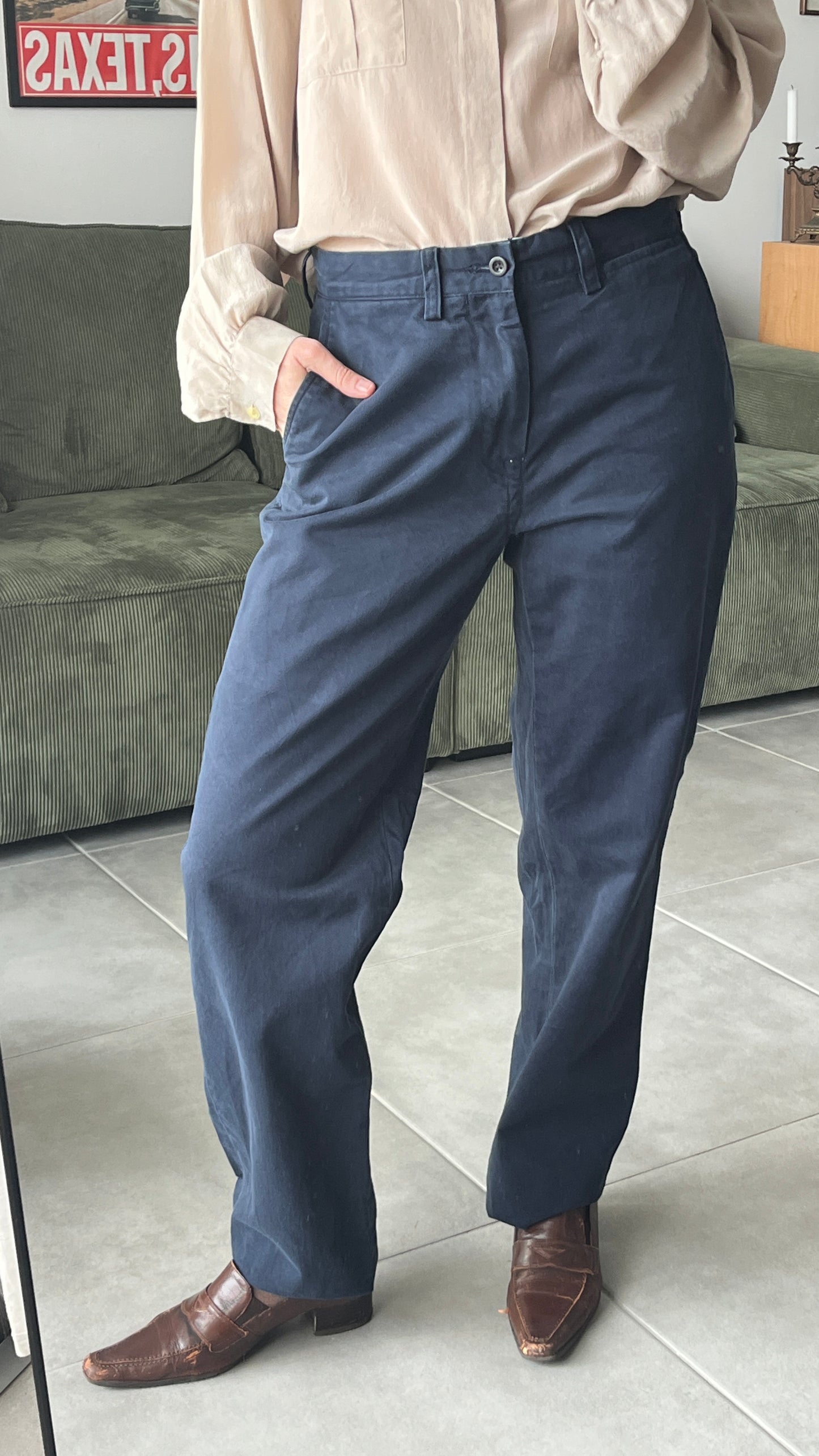 Blue Chino Trousers Polo Ralph Lauren