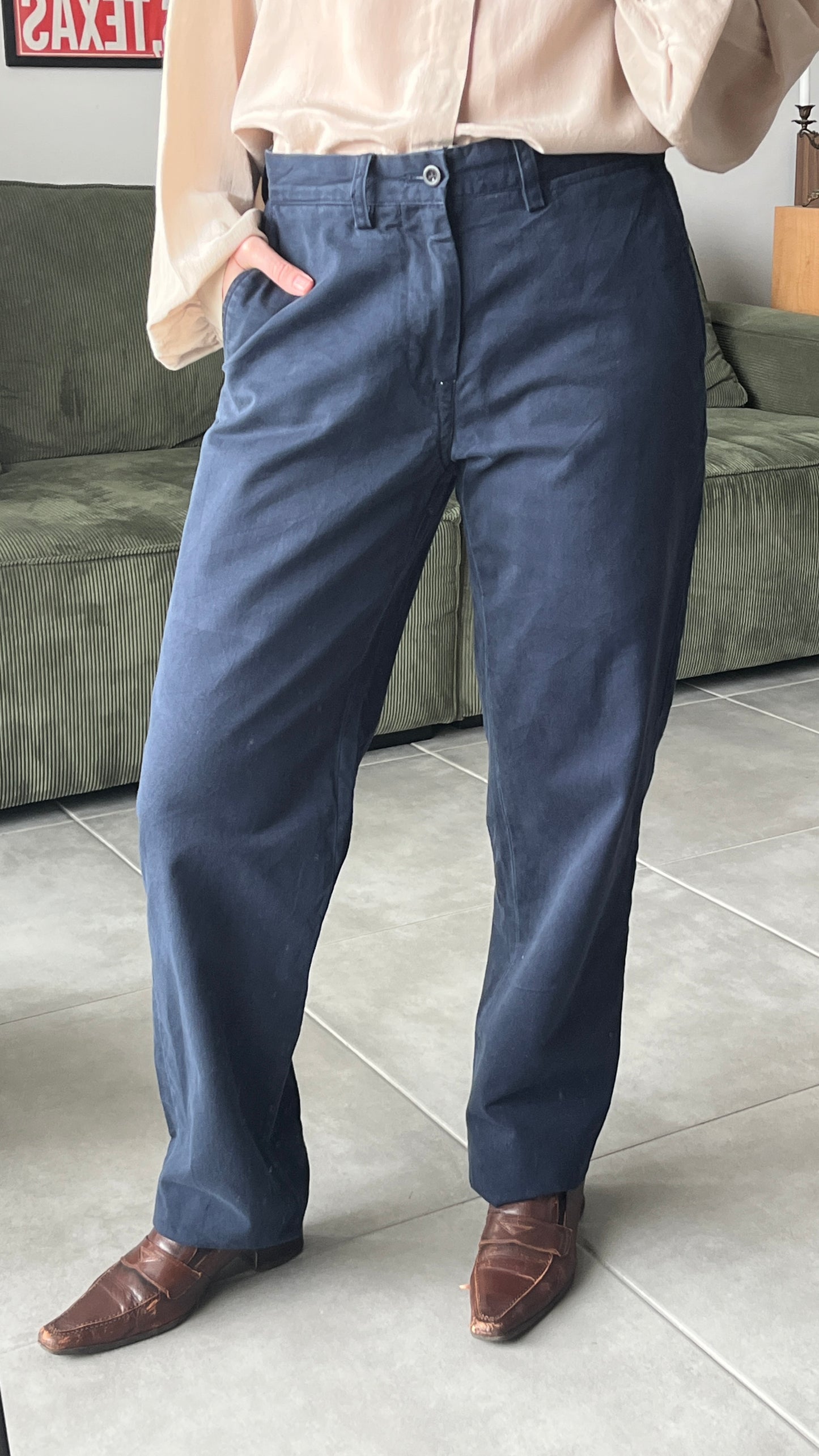 Blue Chino Trousers Polo Ralph Lauren