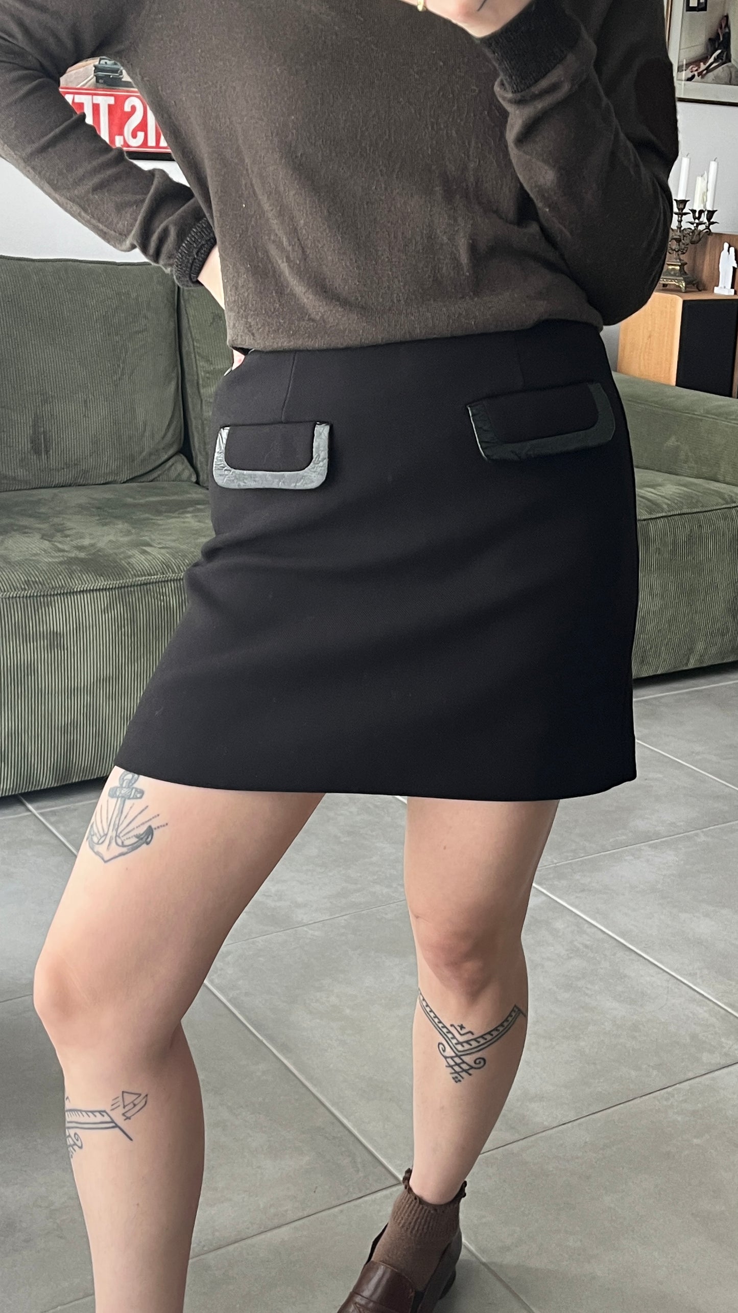 Black Mini Skirt Claudie Pierlot