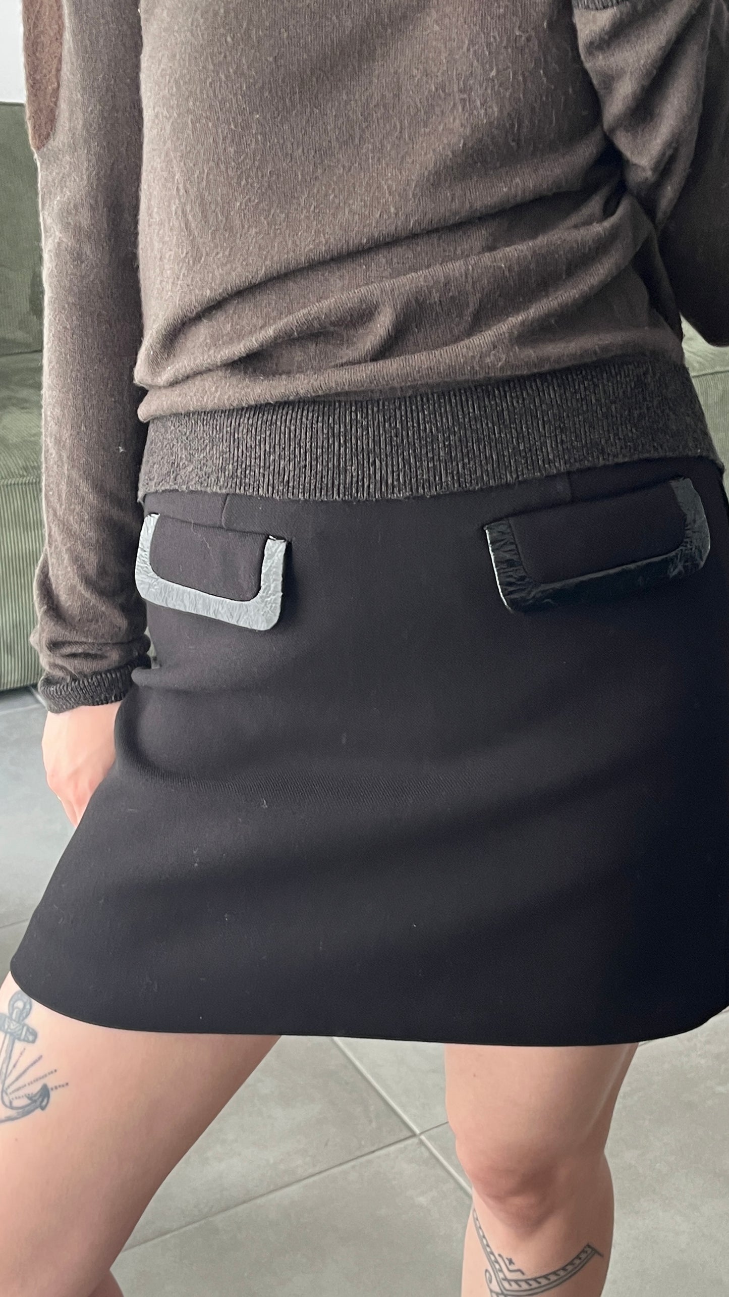 Black Mini Skirt Claudie Pierlot