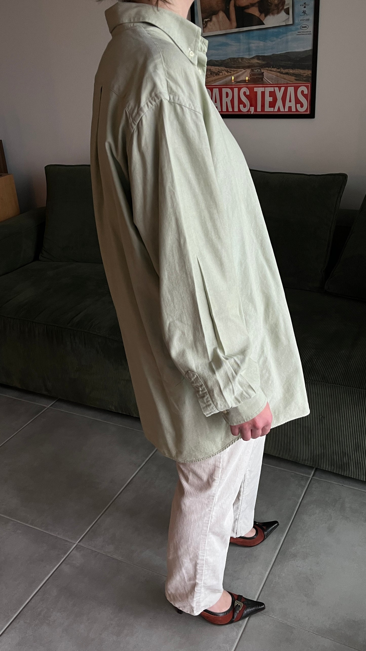 Greenish Men's Button-Down