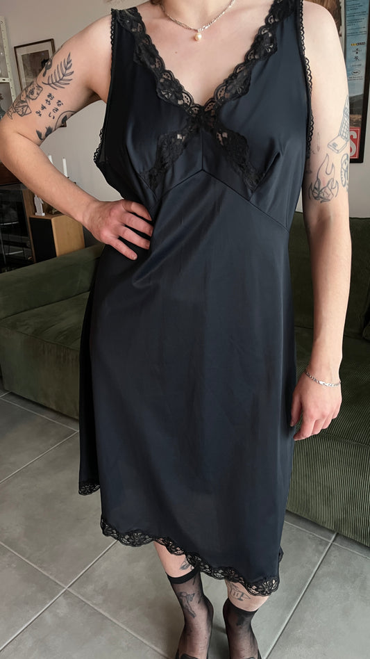 Black Slip Dress