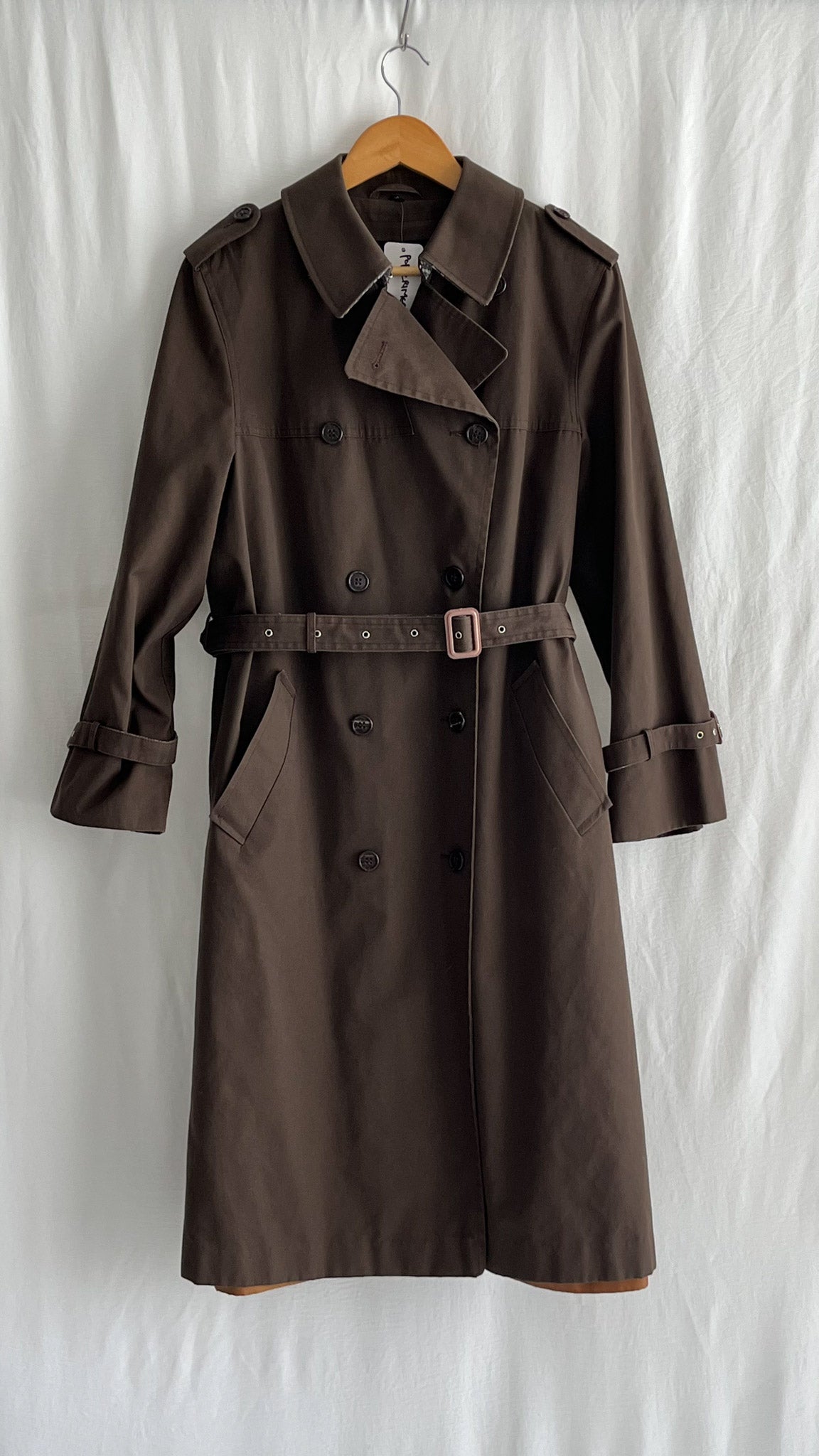 Chocolate Brown Trench Coat