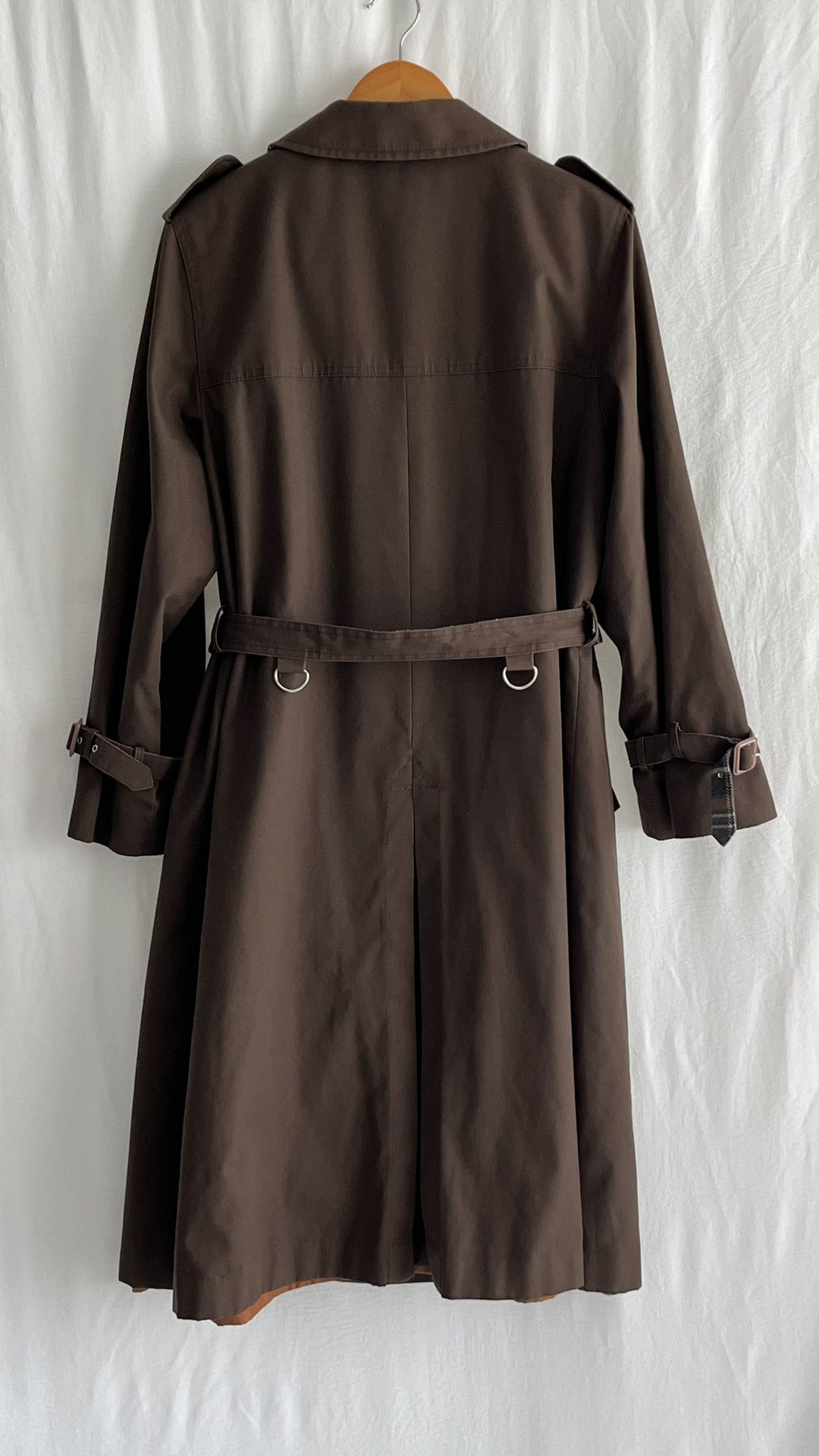 Chocolate Brown Trench Coat