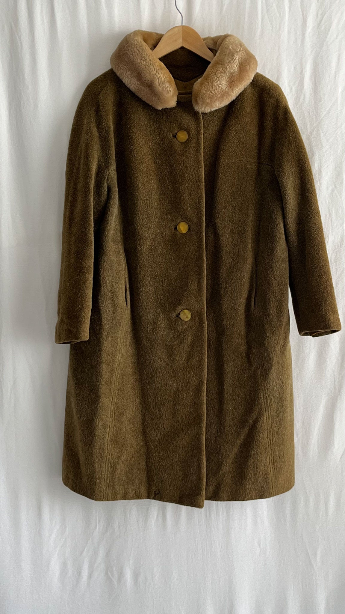 Green Wool Coat