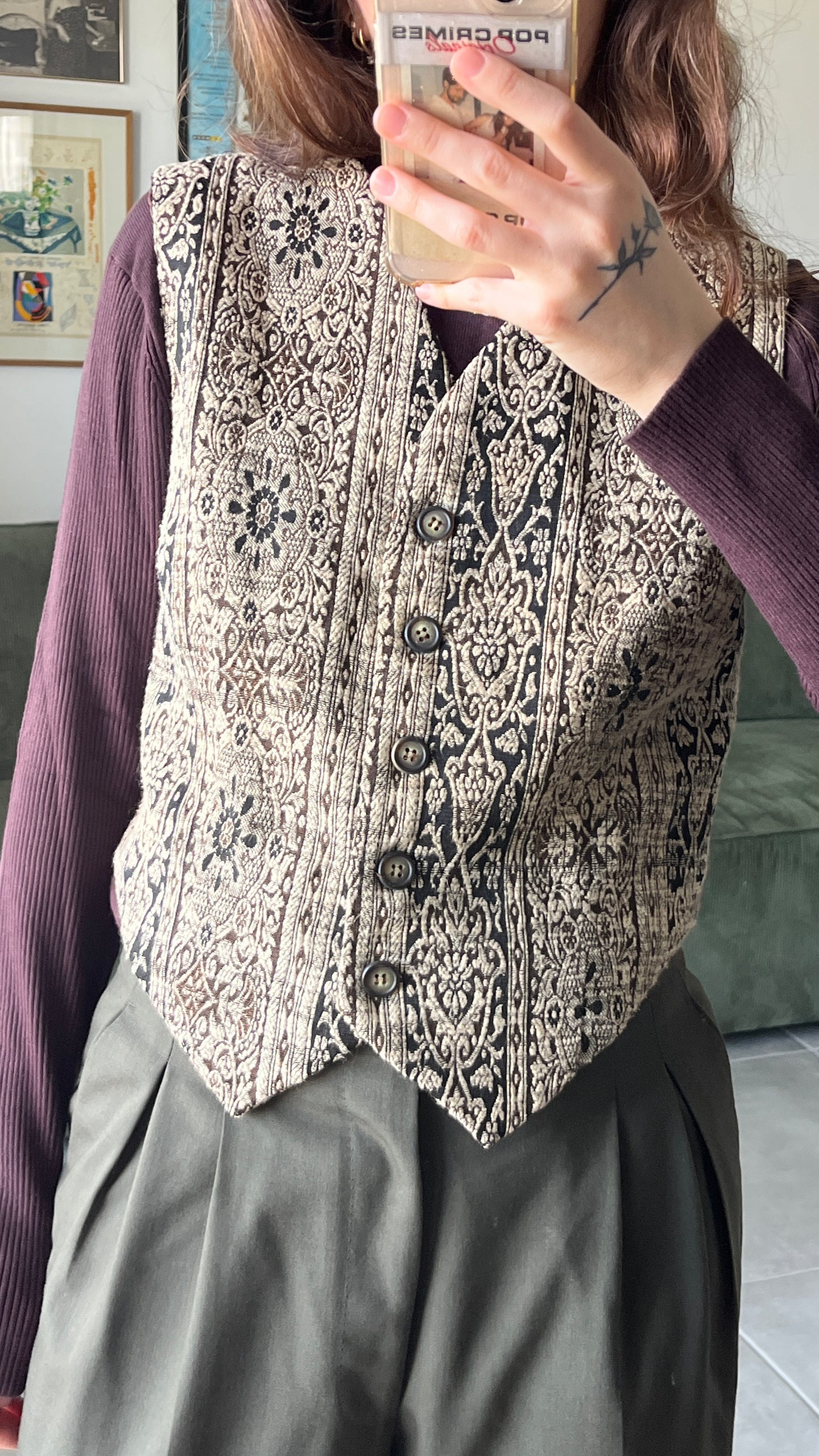 Tapestry Vest