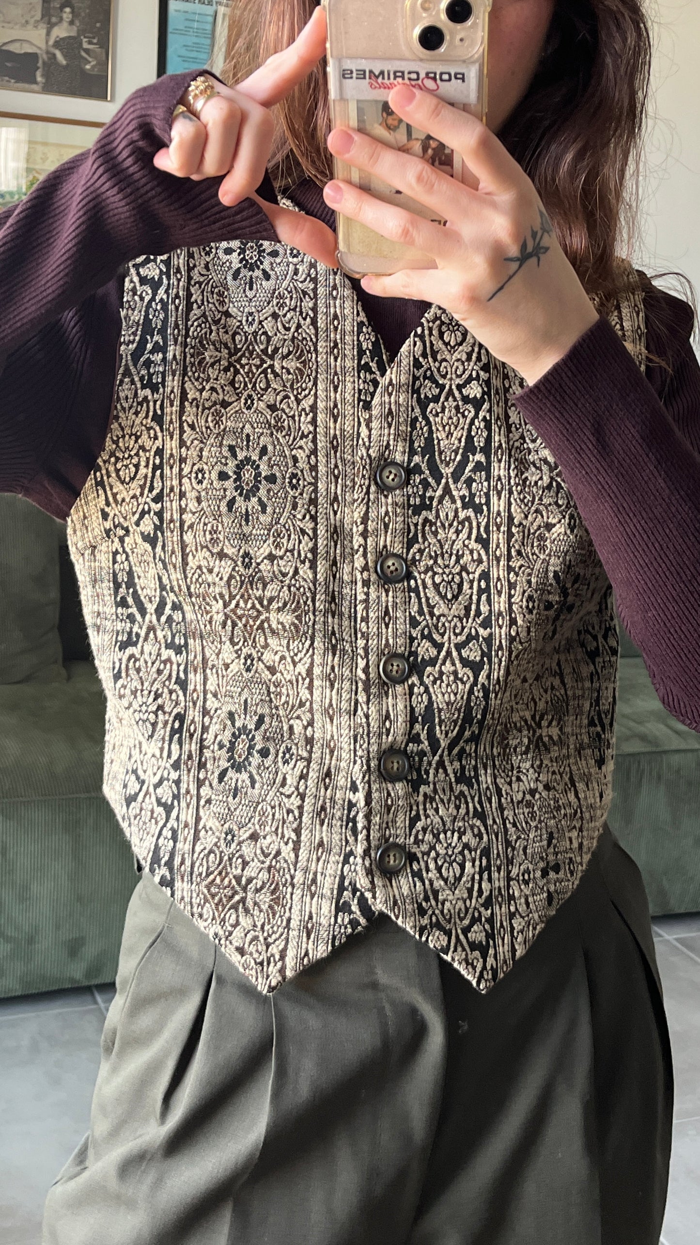 Tapestry Vest