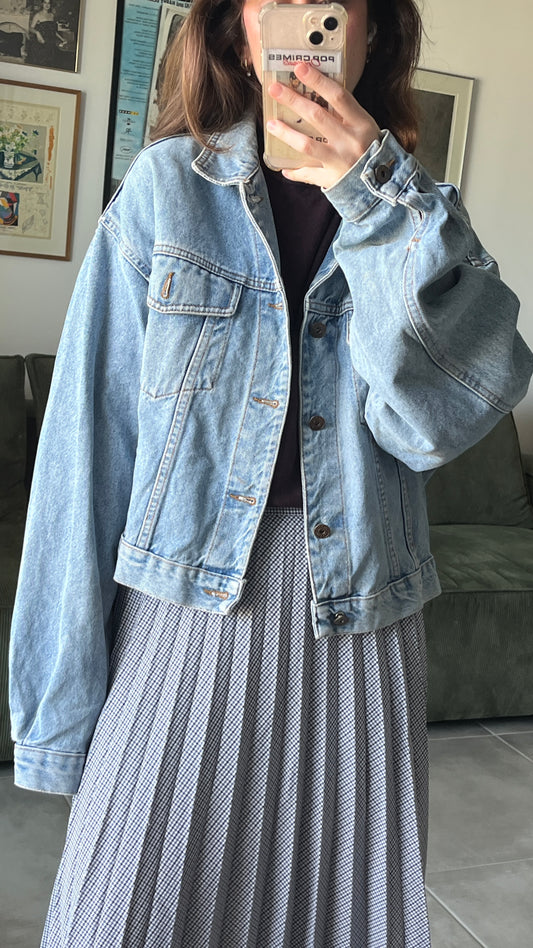 Cropped Denim Jacket
