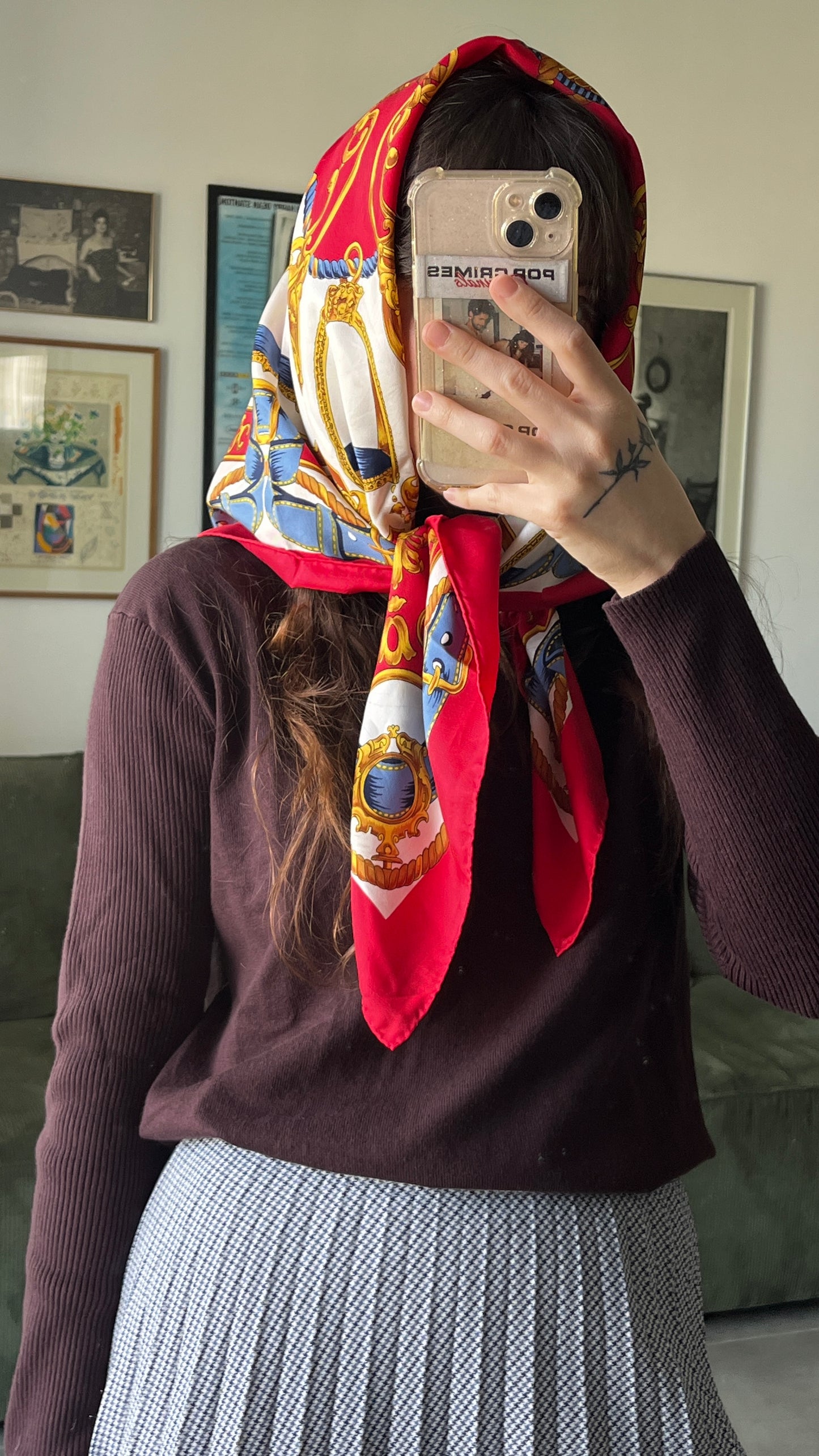 Large Silk Scarf