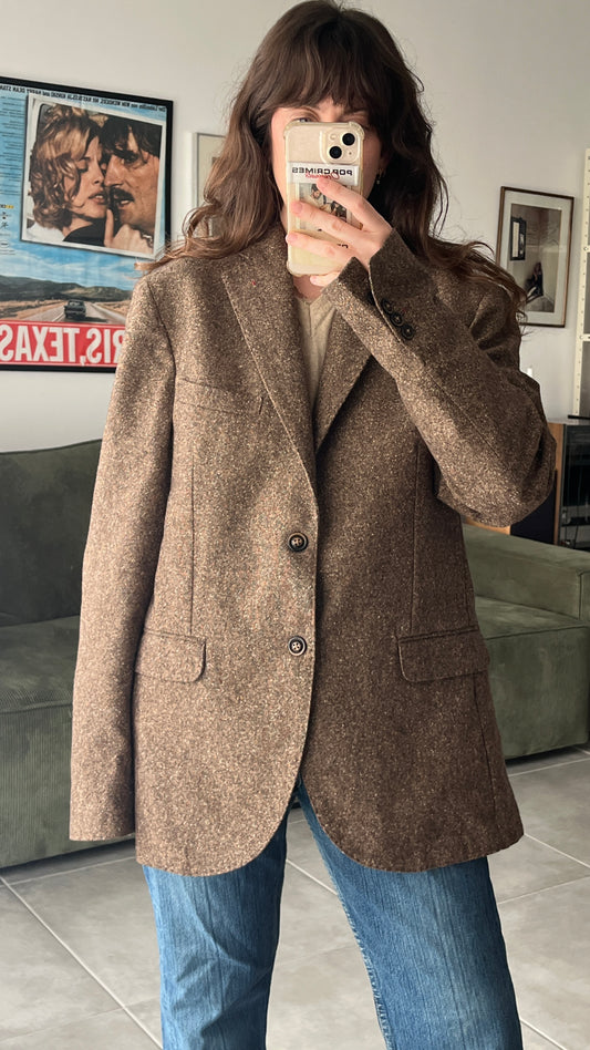 Tailored Brown Jacket