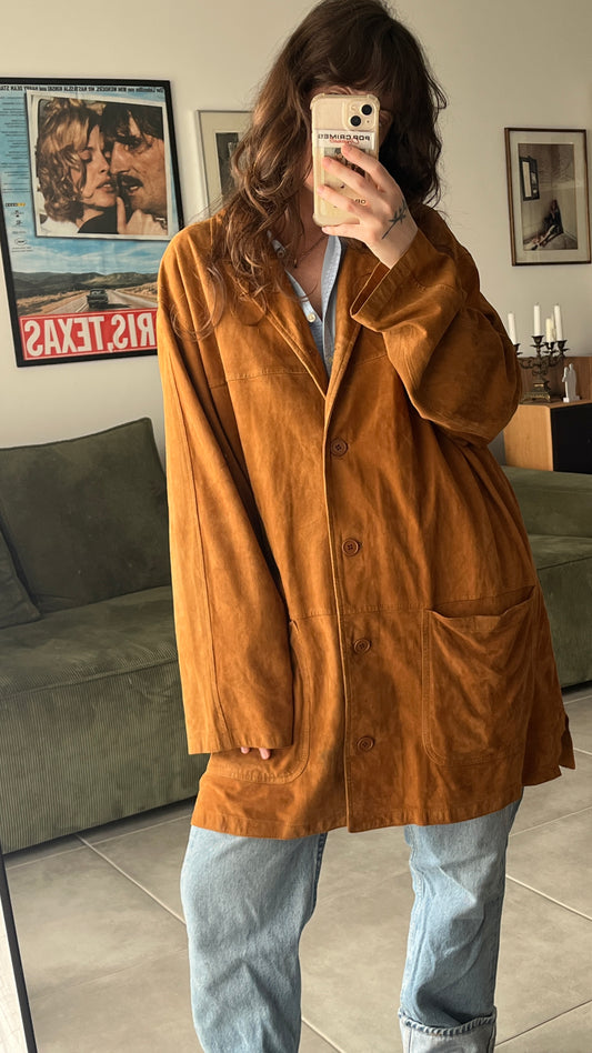 Long Suede Jacket