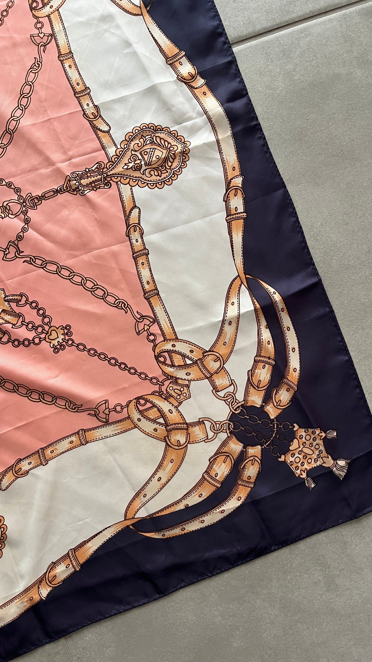 Large Belt Print Scarf