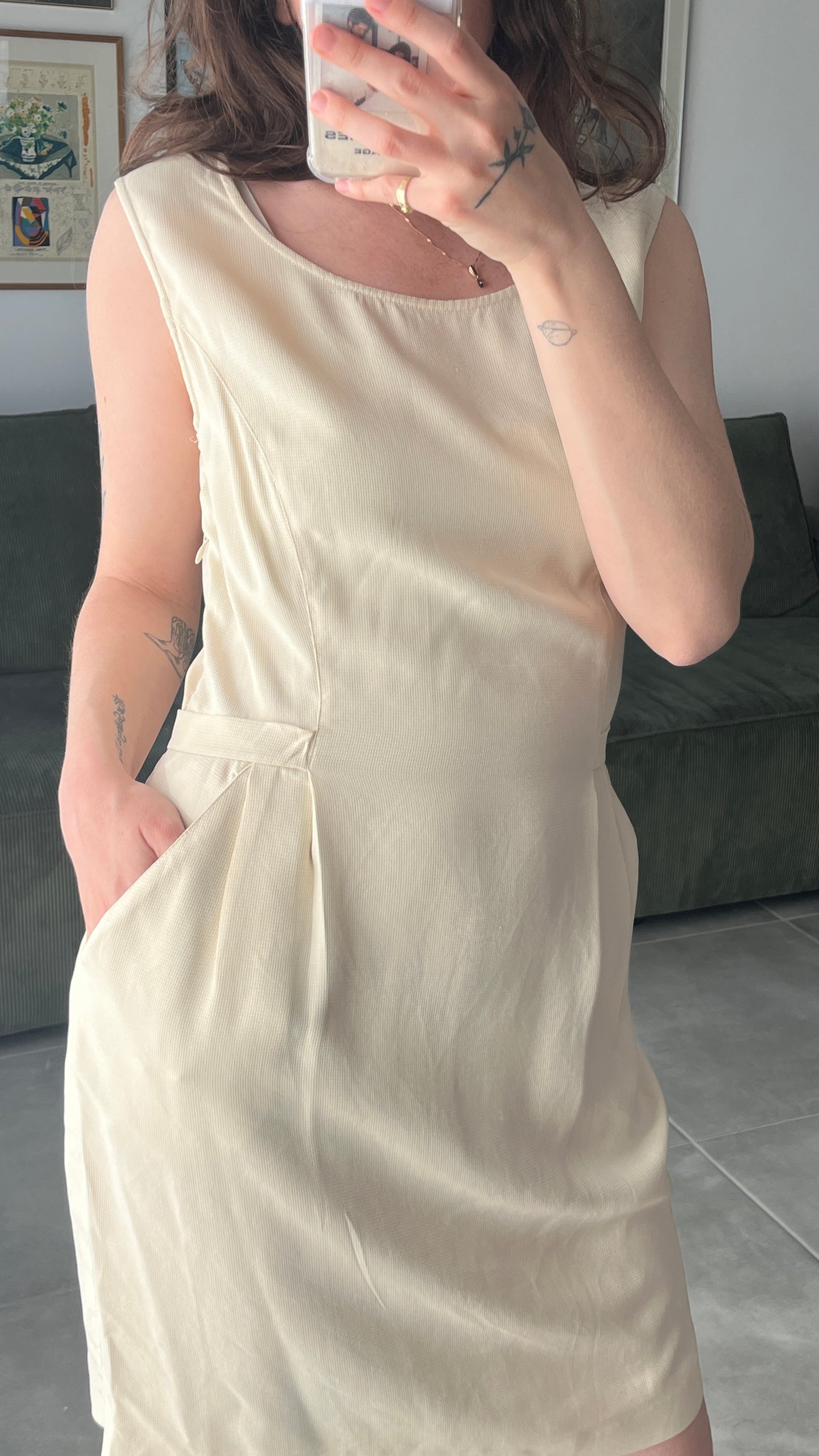 Butter Silk Dress