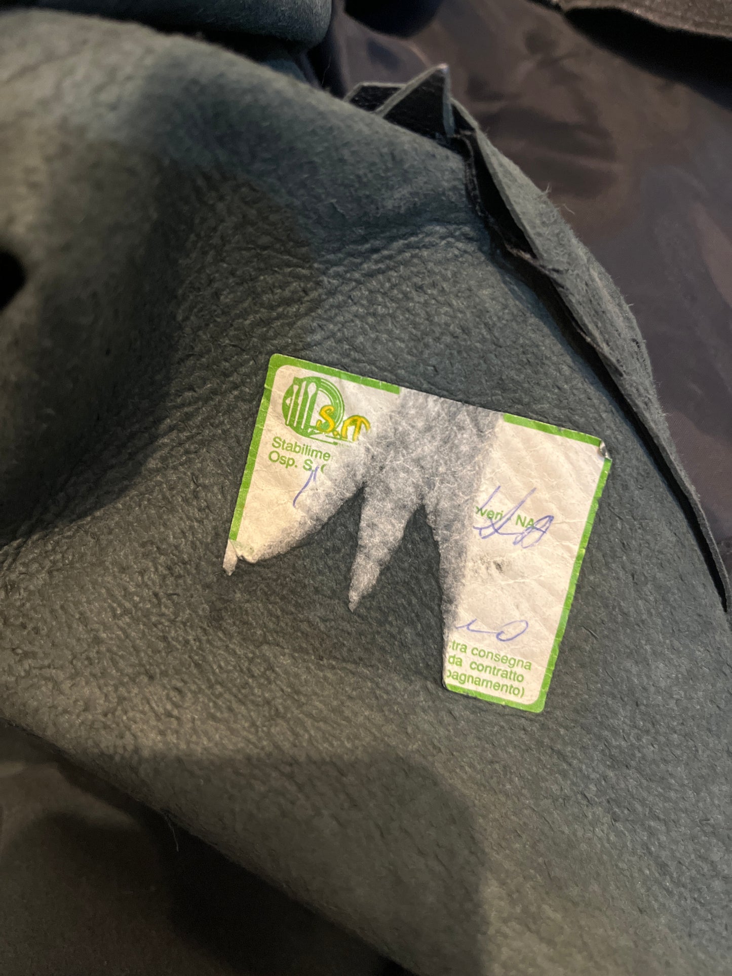 Embroidered Maxi Leather Coat - Artisan Piece